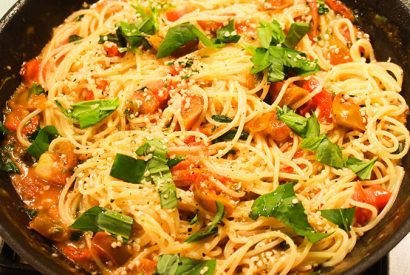 Thumbnail for Receta: pasta mediterránea con aceite de oliva