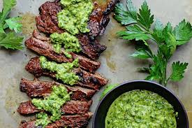 chimichurri en carne