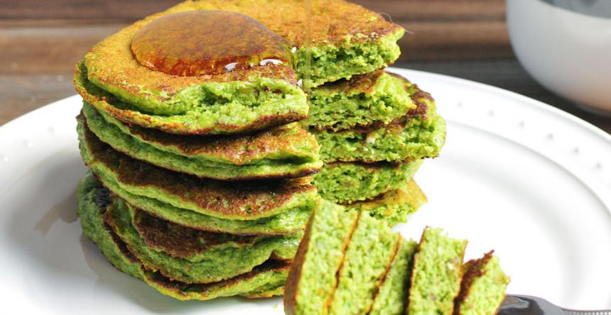 hot cakes de espinaca