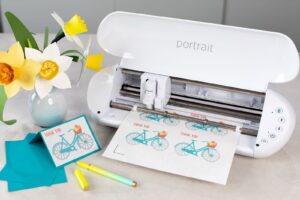 suajadora cricut nueva de color blanco
