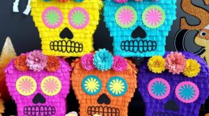 piñatas de dia de muertos
