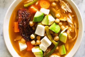 caldo tlalpeño